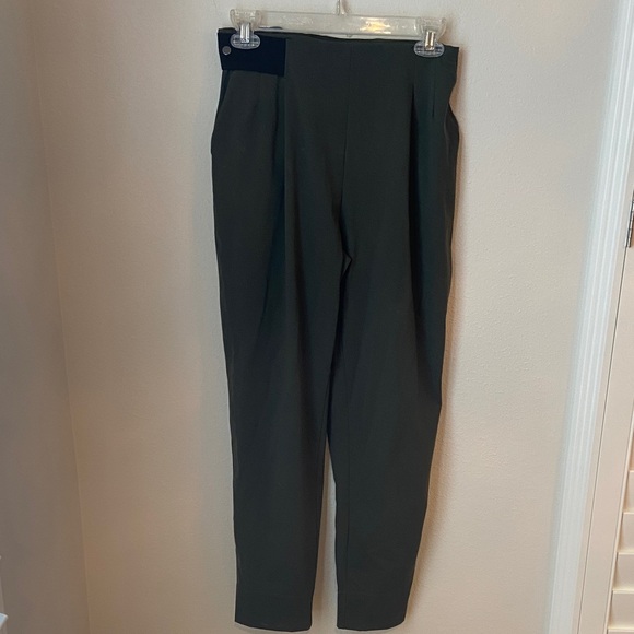 Aday Moss Green Turn It Up Pants - Picture 3 of 8